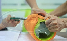  塑料EVA膠水,EVA粘金屬鋁板的聚厲牌膠水,撕裂強度高