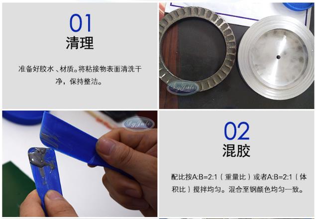 使用鋼質修補劑的步驟