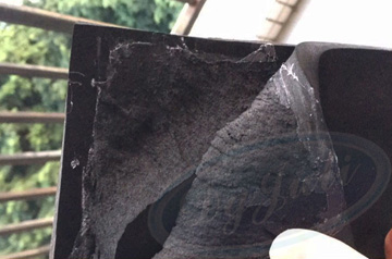 金屬粘EVA海綿膠水-撕裂效果 金屬粘EVA海綿膠水-撕裂效果