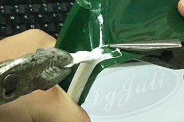 PVC瞬間膠水粘接測試