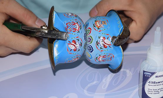小面積金屬膠水粘接測試
